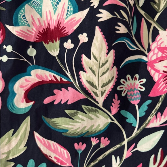 NWT crown & ivy Floral Blouse - Pink and Blue - Picture 9 of 16